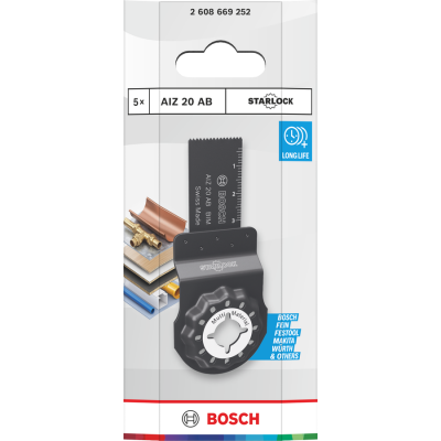 BOSCH INVALZAAGBLAD AIZ 20 AB 5ST.