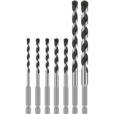 BOSCH Coffret de forets PRO HEX-5, 7 pièces