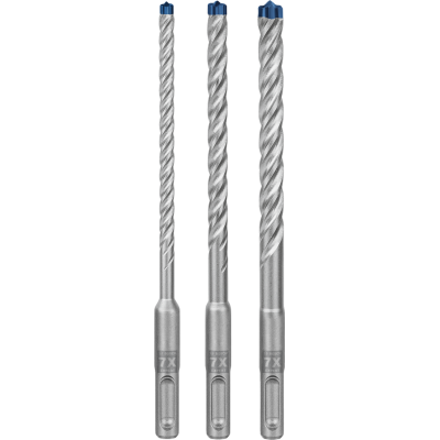 BOSCH Coffret de 3 forets pour perforateur EXPERT SDS plus-7X, 6/8/10 mm