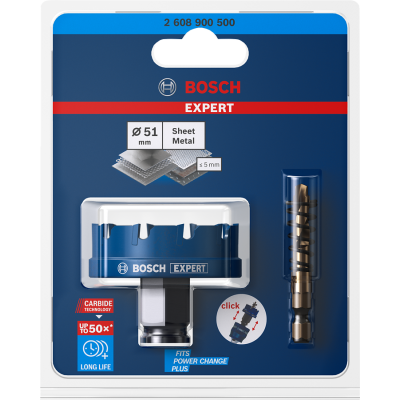 BOSCH GATZAAG PLAATSTAAL 51MM CARBIDE PC