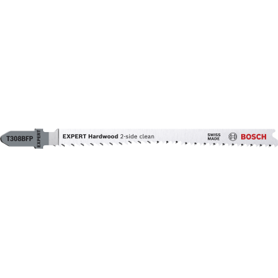 BOSCH WIPZAAGBLAD EXP T308BFP HOUT 5ST.