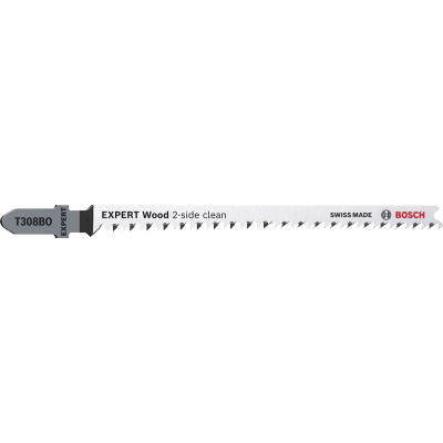 BOSCH WIPZAAGBLAD EXP T308BO HOUT 5ST.