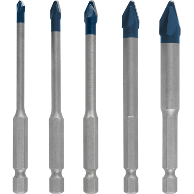 BOSCH Coffret de forets EXPERT HEX-9 Hard Ceramic, 4 x 90, 5 x 90, 6 x 90, 8 x 90, 10 x 90 mm, 5 pièces