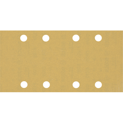 BOSCH Feuille abrasive EXPERT C470 à 8 trous pour ponceuses excentriques 93 x 186 mm, G 120, 10 pièces