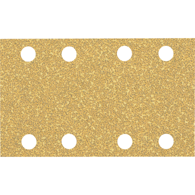 BOSCH Feuille abrasive EXPERT C470 à 8 trous pour ponceuses excentriques 80 x 133 mm, G 60, 10 pièces