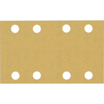 BOSCH Feuille abrasive EXPERT C470 à 8 trous pour ponceuses excentriques 80 x 133 mm, G 180, 10 pièces
