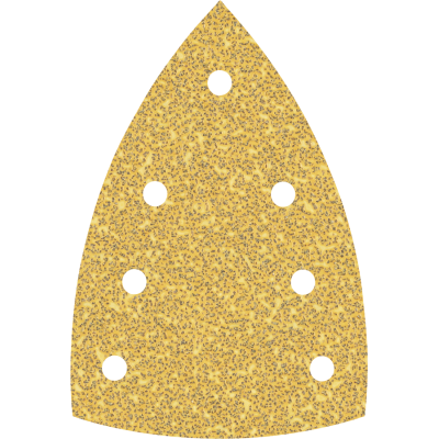 BOSCH Feuille abrasive EXPERT C470 à 7 trous pour ponceuses Multi 100 x 150 mm, G 40, 10 pièces