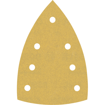 BOSCH Feuille abrasive EXPERT C470 à 7 trous pour ponceuses Multi 100 x 150 mm, G 120, 10 pièces