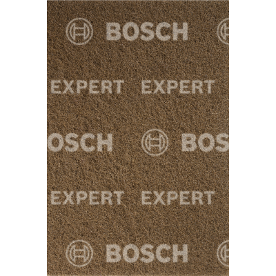 BOSCH Rectangle en non-tissé EXPERT N880 pour ponçage manuel 152 x 229 mm, Gros A
