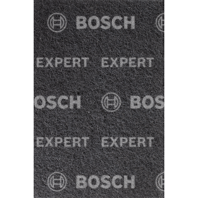 BOSCH Rectangle en non-tissé EXPERT N880 pour ponçage manuel 152 x 229 mm, Moyen S
