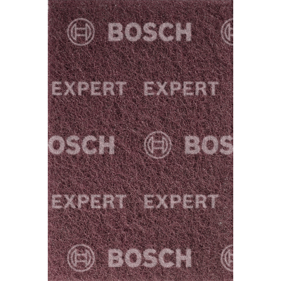 BOSCH Rectangle en non-tissé EXPERT N880 pour ponçage manuel 152 x 229 mm, Moyen A