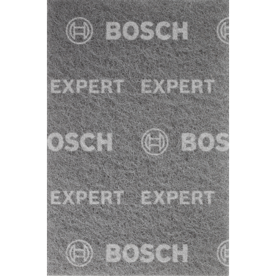BOSCH Rectangle en non-tissé EXPERT N880 pour ponçage manuel 152 x 229 mm, Ultra fin S