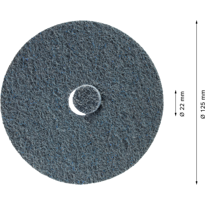 BOSCH Disque EXPERT N477 SCM pour meuleuses angulaires 125 x 22 mm, Très fin