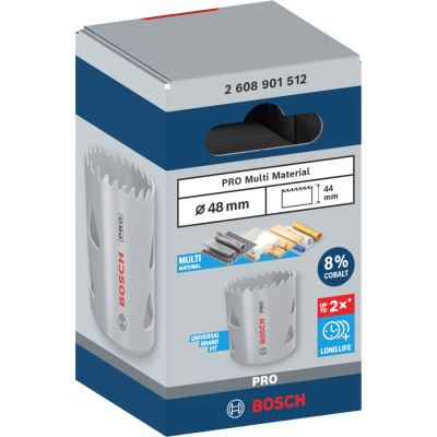 BOSCH GATZAAG UNIVERSEEL 48MM COBALT