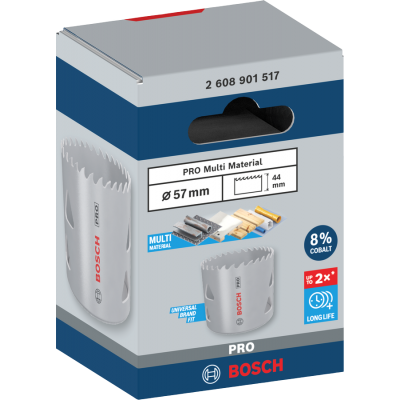 BOSCH GATZAAG UNIVERSEEL 57MM COBALT