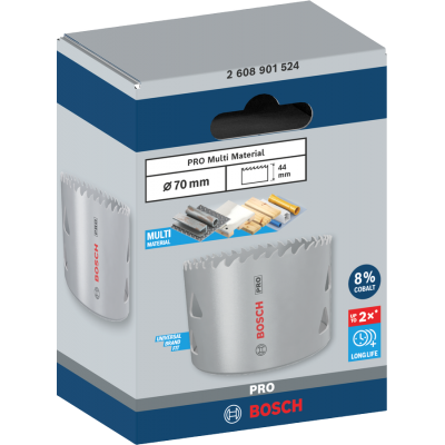 BOSCH GATZAAG UNIVERSEEL 70MM COBALT