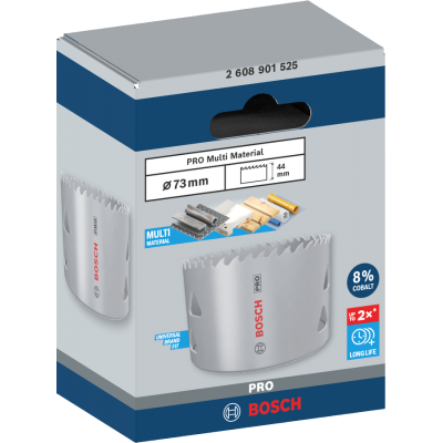 BOSCH GATZAAG UNIVERSEEL 73MM COBALT