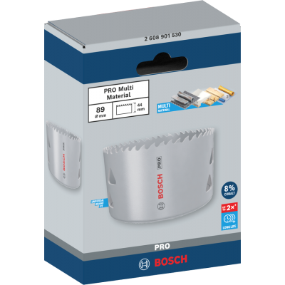 BOSCH GATZAAG UNIVERSEEL 89MM COBALT