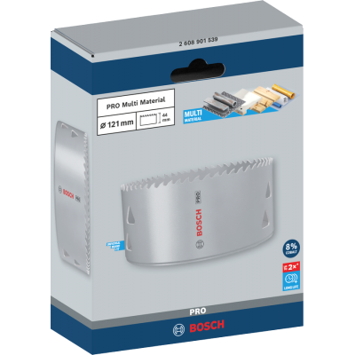 BOSCH GATZAAG UNIVERSEEL 121MM COBALT