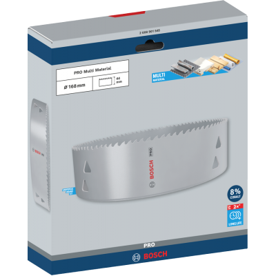 BOSCH GATZAAG UNIVERSEEL 168MM COBALT
