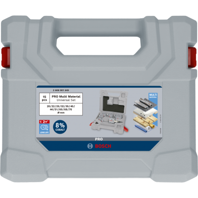 BOSCH GATZAAG SET UNIVERSEEL 11-DLG