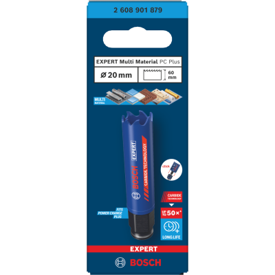 BOSCH GATZAAG UNIVERSEEL 20MM CARBIDE