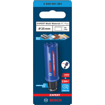BOSCH GATZAAG UNIVERSEEL 25MM CARBIDE