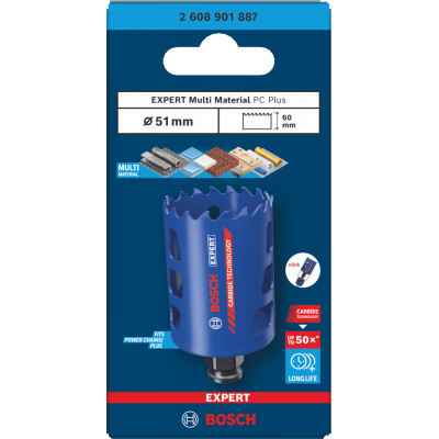 BOSCH GATZAAG UNIVERSEEL 51MM CARBIDE