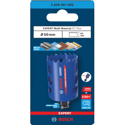 BOSCH GATZAAG UNIVERSEEL 60MM CARBIDE