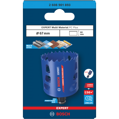 BOSCH GATZAAG UNIVERSEEL 67MM CARBIDE