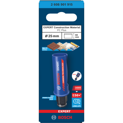 BOSCH GATZAAG MULTICONSTR. 25MM CARBIDE