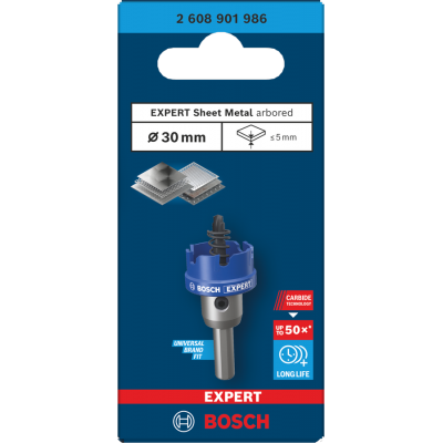 BOSCH GATZAAG PLAATSTAAL 30MM