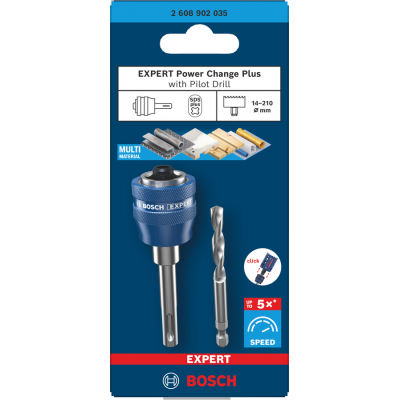 BOSCH GATZAAG ADAPTER + BOOR HSS-G
