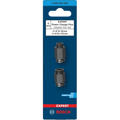 BOSCH GATZAAG ADAPTERSET 6-DELIG OVERG.