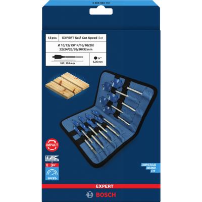 BOSCH SPEEDBOORSET SELFCUT 13-DLG