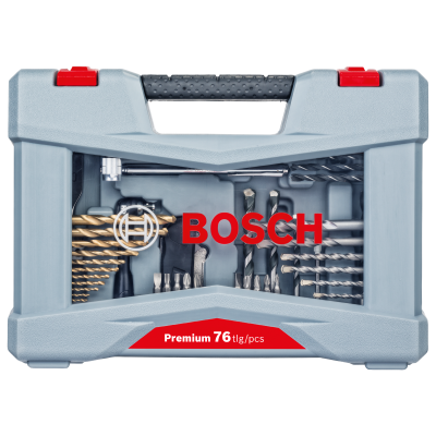 BOSCH BOOR+BITSSET PREMIUM 76-DLG