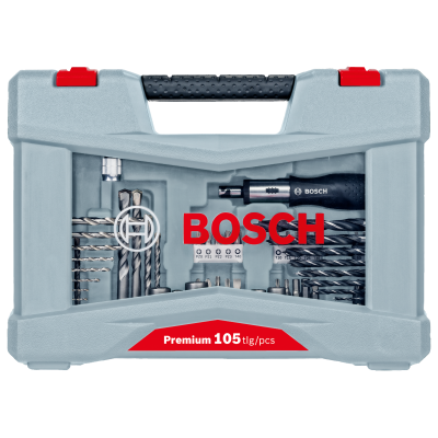 BOSCH BOOR+BITSSET PREMIUM 105-DLG