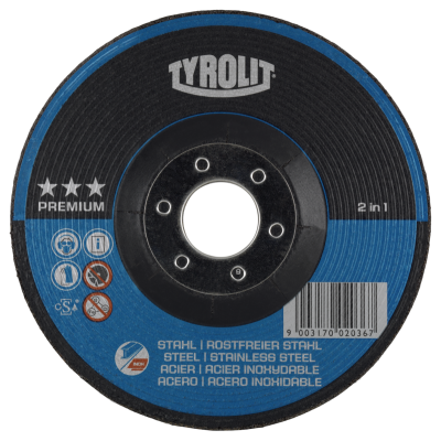 TYROLIT AFBRAAMSCHIJF PREMIUM 2IN1 230X7MM