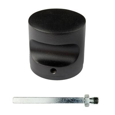 HDD TOP H 50 MASSIEF ZWART STRUCTUUR UV
