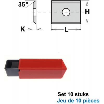 CMT WISSELMES 10ST. K=1.5MM L=20 H=12