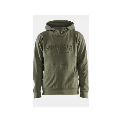 BLAKLADER HOODIE 3D AUTUMN GREEN 2XL