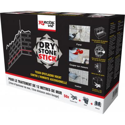 RECTAVIT DRYSTONE STICK COMBIBOX 50ST.