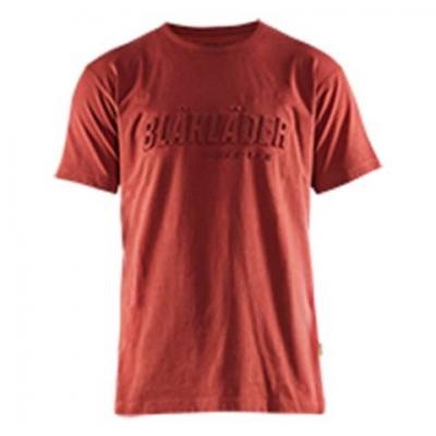 BLAKLADER 3D T-SHIRT ROUGE BR L&#xC9; M