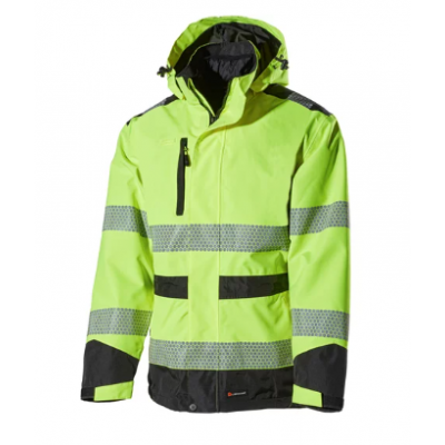 L.BRADOR JAS 2122P HIGH VIS GEEL MEDIUM