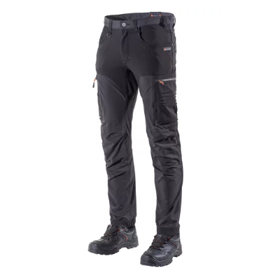 L.BRADOR BROEK FULL STRETCH ZW 1030P 44