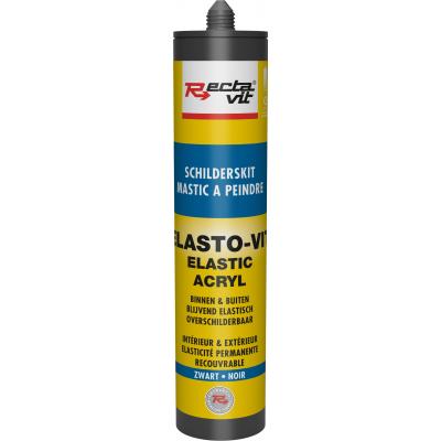 RECTAVIT ELASTO VIT ZWART 310ML