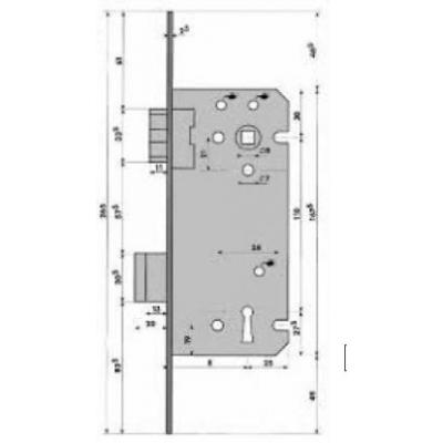 DYLA 222-35 GAUCHE 110/35