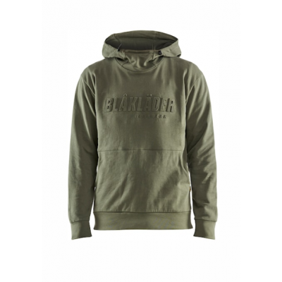 BLAKLADER HOODIE 3D AUTUMN GREEN XXXL
