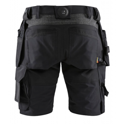 BLAKLADER SHORT STRETCH ZWART 1520 C52
