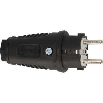 EL. STEKKER RUBBER 230V/16A IP54